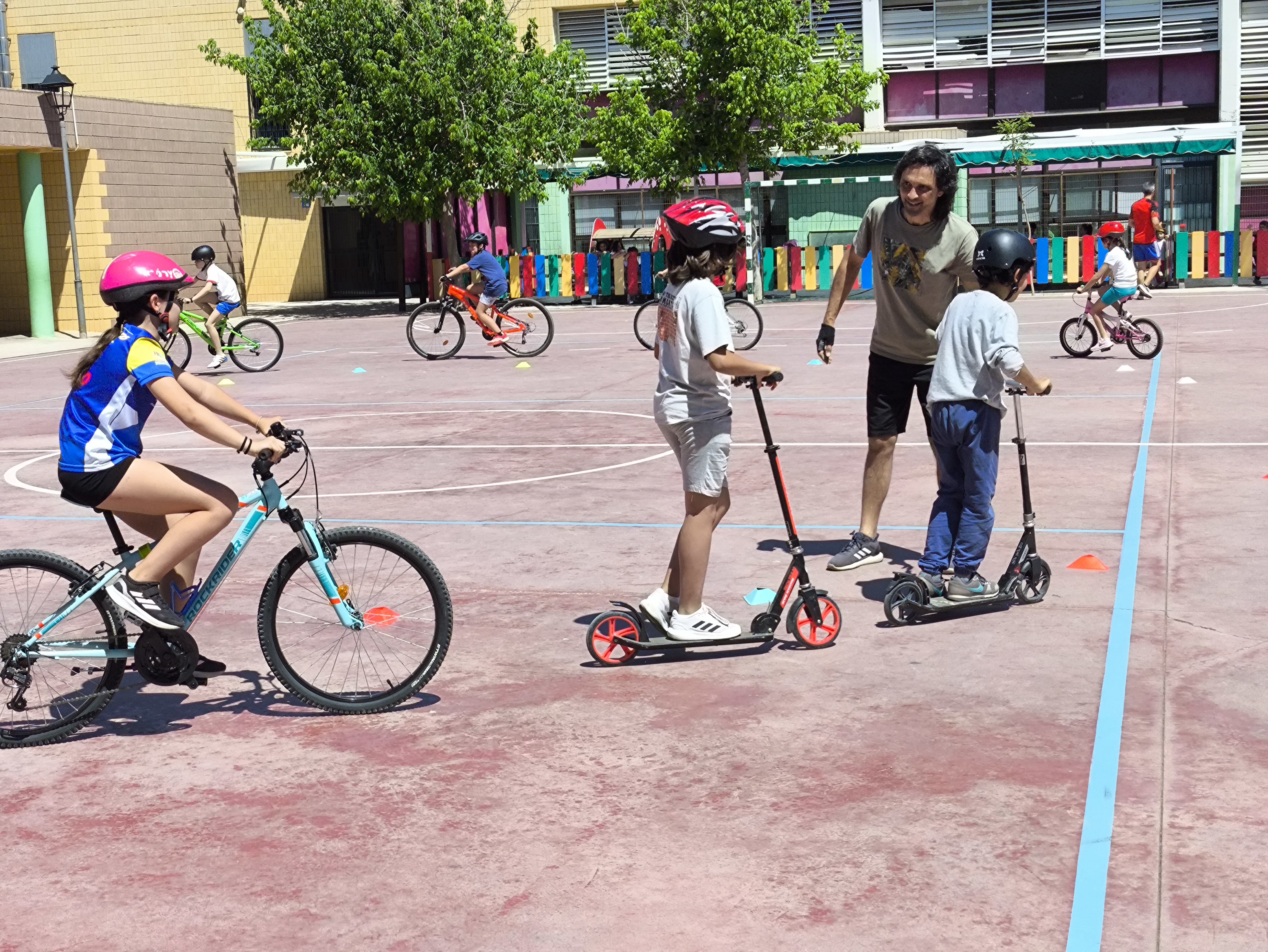 Taller de habilidades en bicicleta